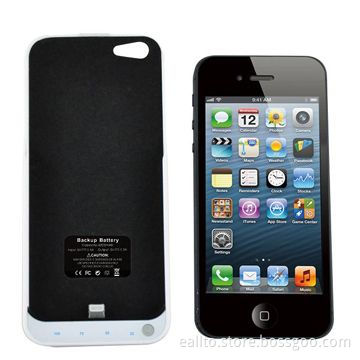 Power Bank/Thinnest External Battery Case for iPhone 5 with 2,200mAh